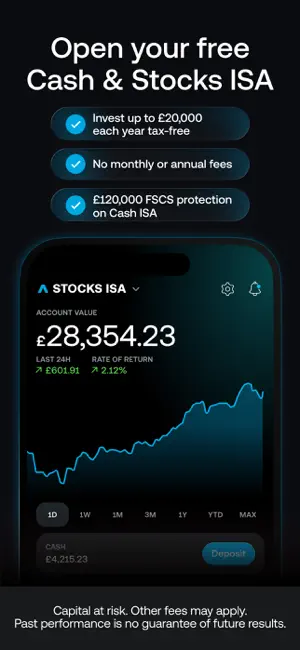 Trading 212 iPhone screenshot 3