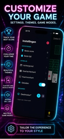NeonSolitaire - Patience screenshot 2