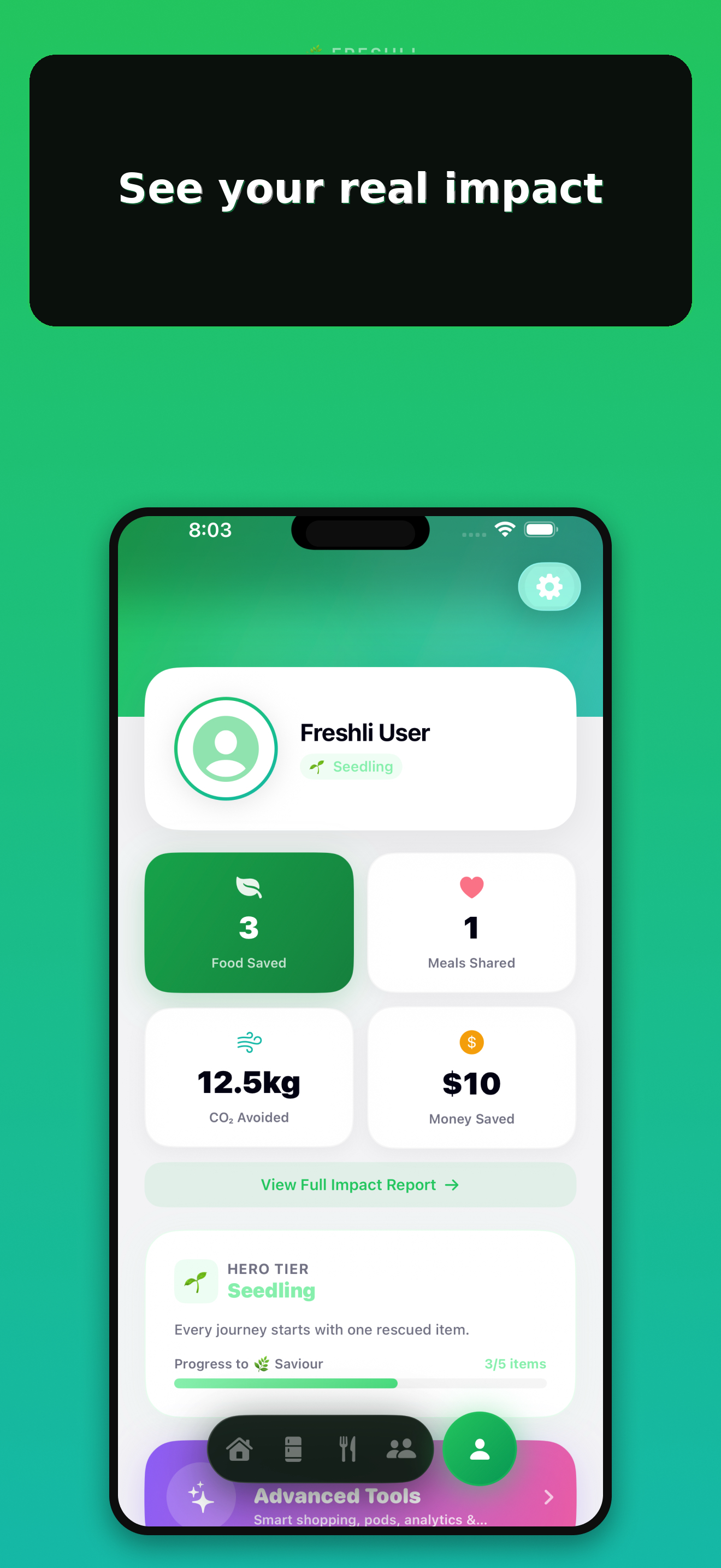 Freshli: AI Pantry & Recipes