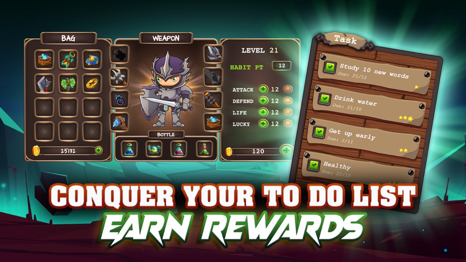 #2. Habit Hunter・RPG Habit Tracker (iOS) بواسطة: Tien Long Nguyen