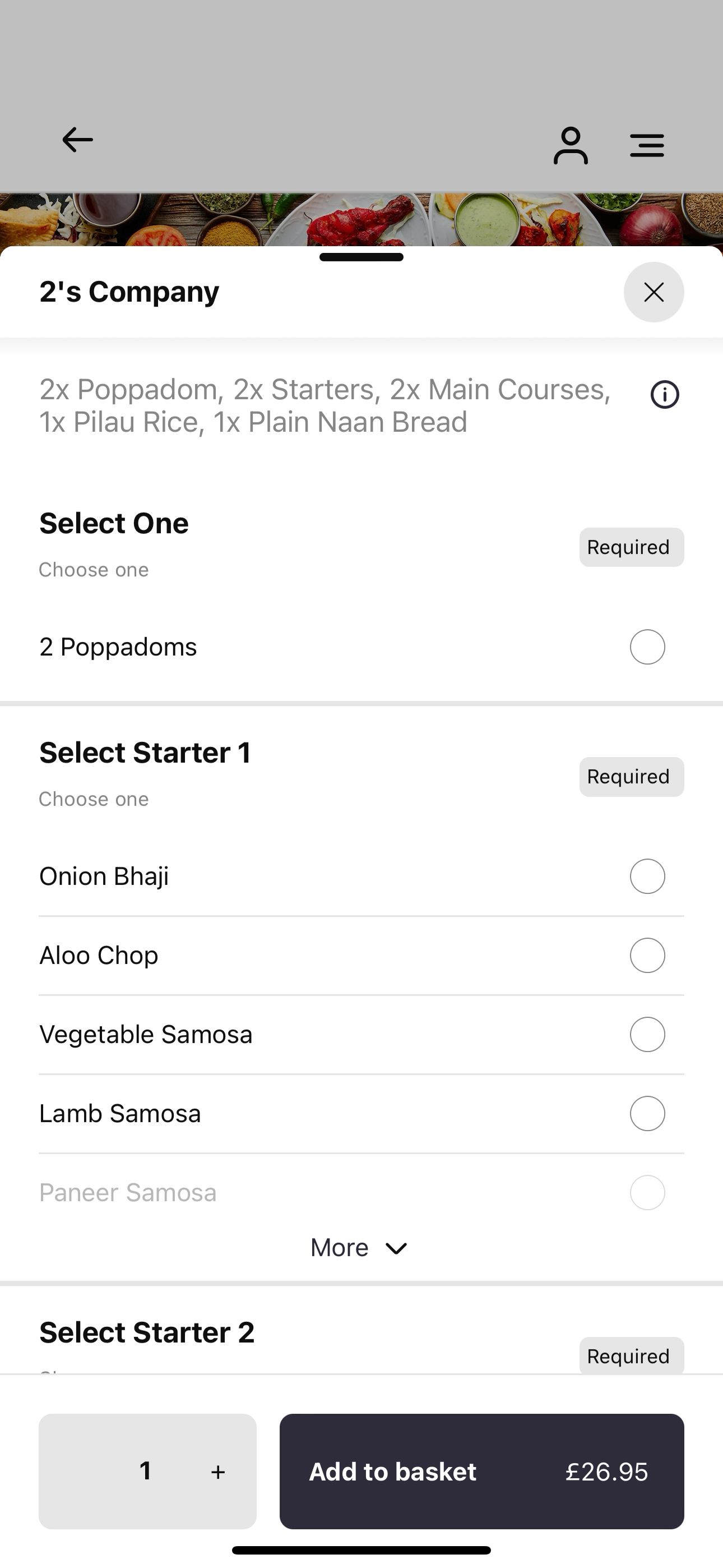 Tiffin Takeaway