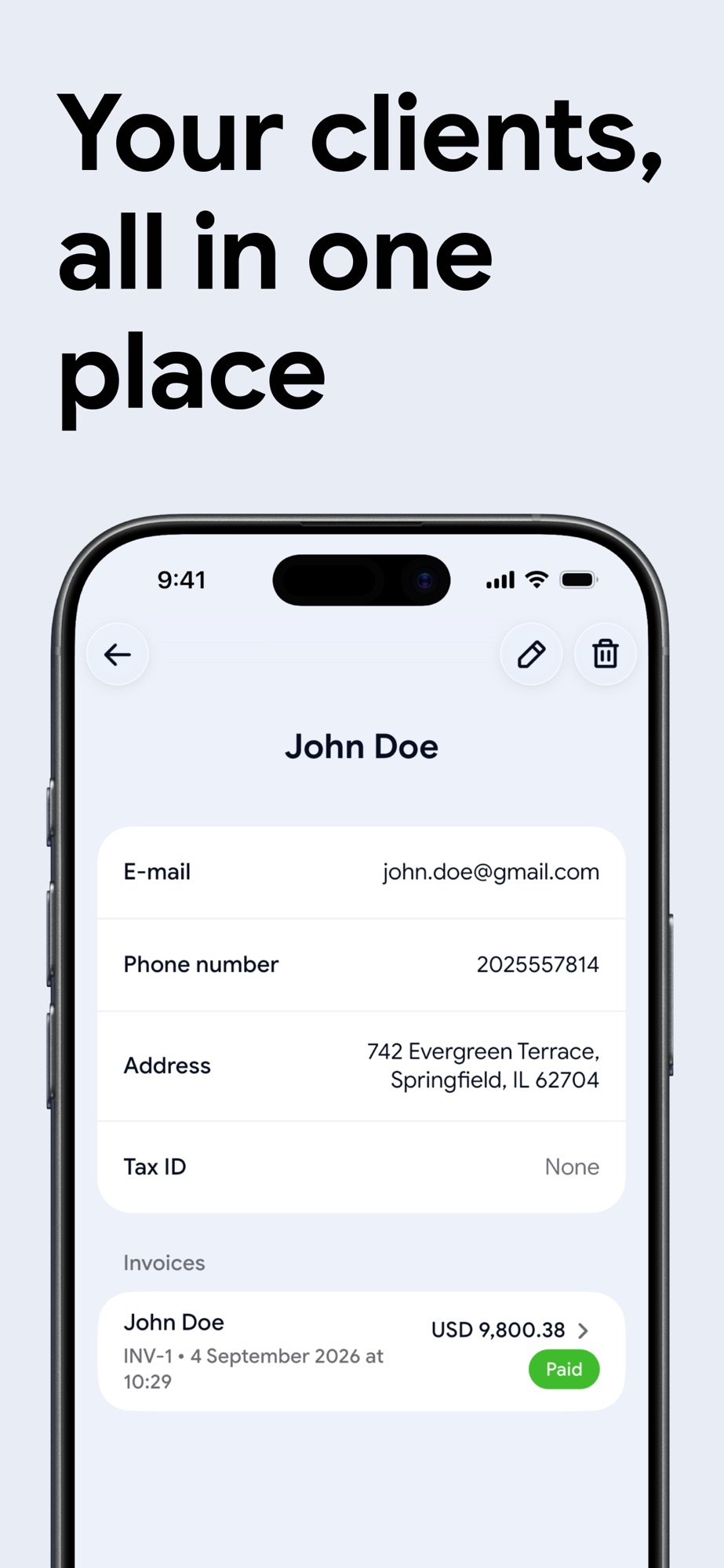 Billby: Invoice Maker screenshot 7