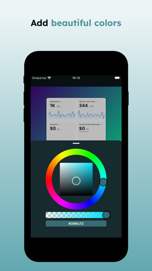 #2. GradientSnap - Screenshot tool (iOS) 由: Nazar Kalinchuk
