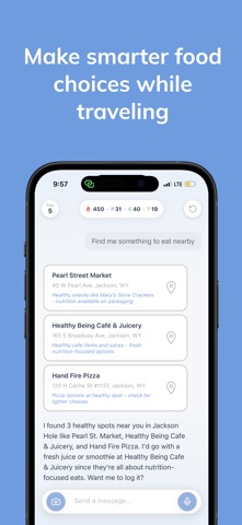FitnessGPT: AI Nutrition Coach iPhone screenshot