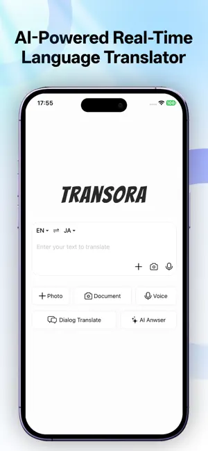 Transora: AI Translate & Voice screenshot 1