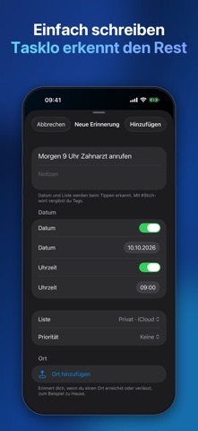 Tasklo: Erinnerungen screenshot 2