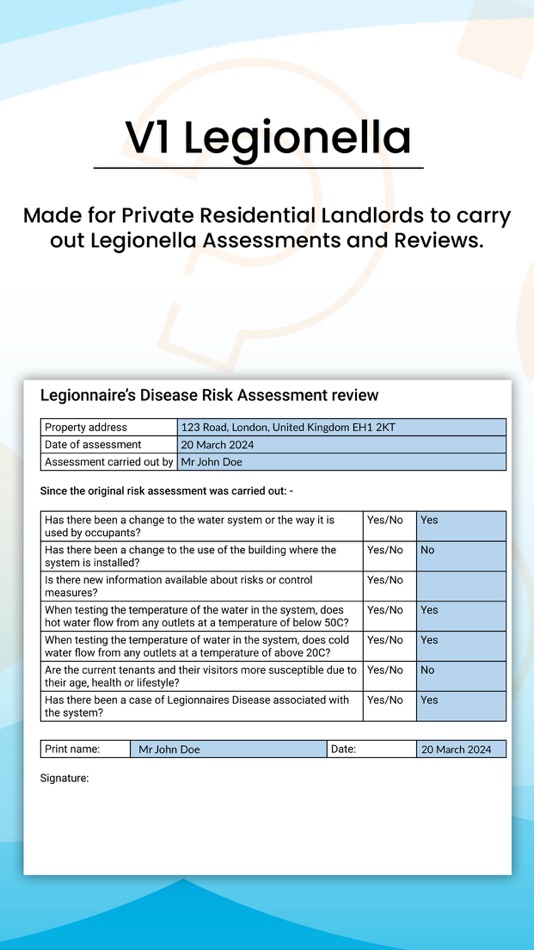 Legionella Checks & Compliance - 1.1 - (iOS)