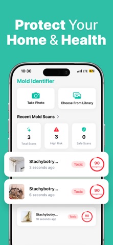 Mold Identifier: AI Inspection Screenshot 4 of 4