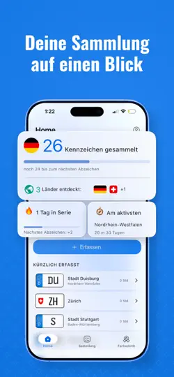 Screenshot von Kennzeichenalbum auf dem iPhone 3