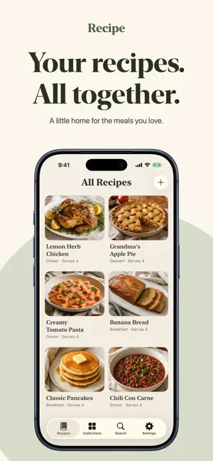 Recipe: A Personal Cookbook screenshot 1