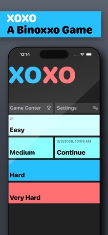 XOXO - Binary Logic Puzzle screenshot