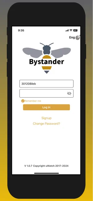 BeeWatch Bystander screenshot 1