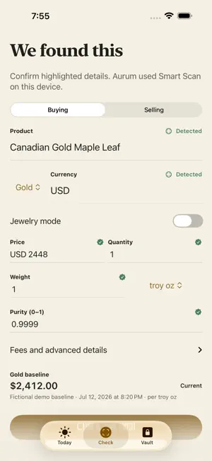 Aurum AI: Gold Intelligence screenshot 3