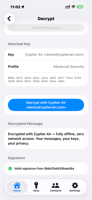 CypherAir Screenshot 9 of 10
