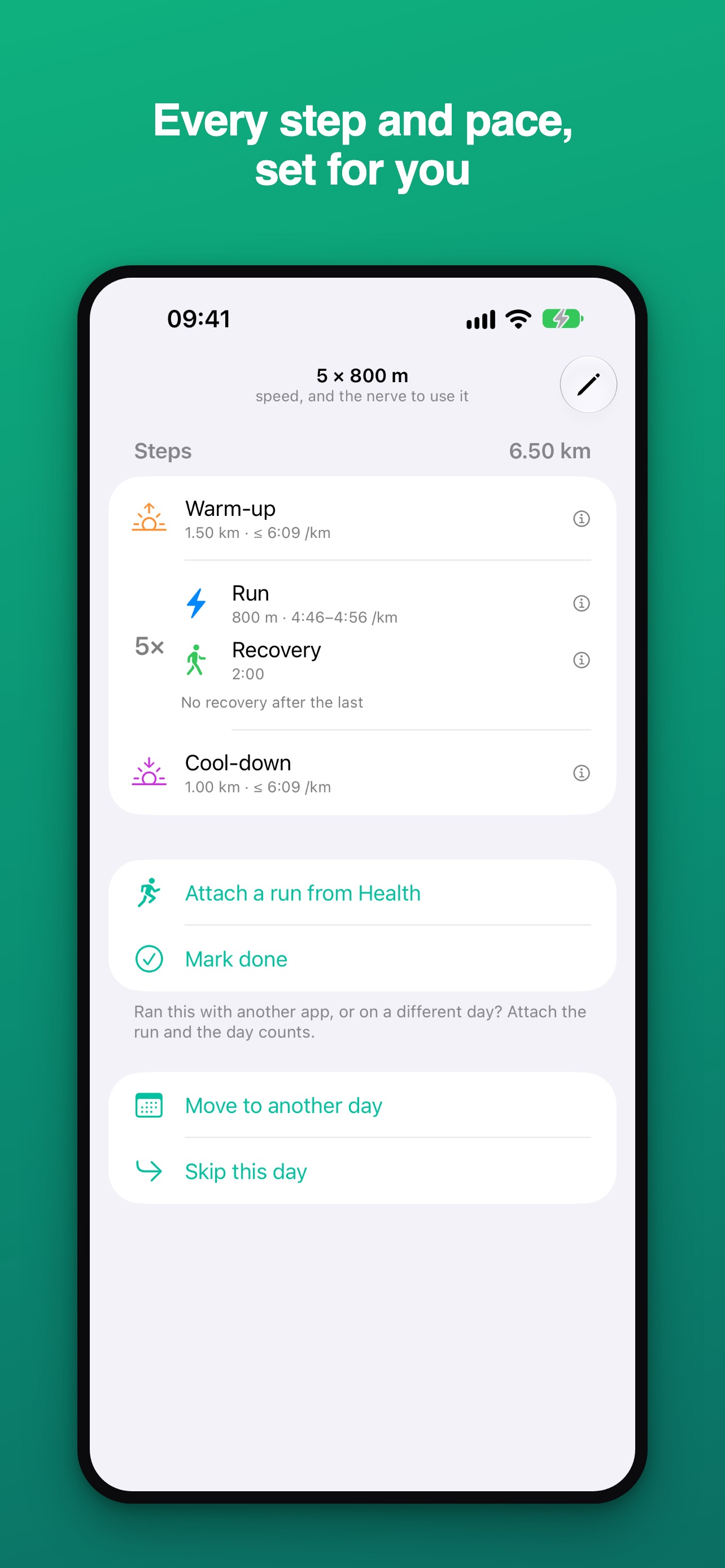 Screenshot 3 of Pace Buddy