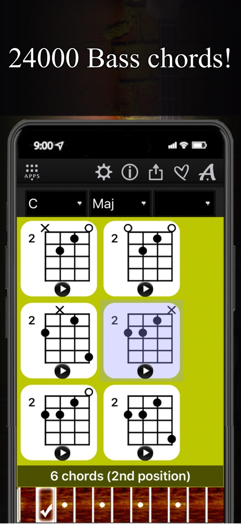 Bass Chords Compass - Music App | MWM