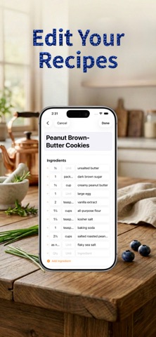Clear Cuisine: Recipe Keeper screenshot