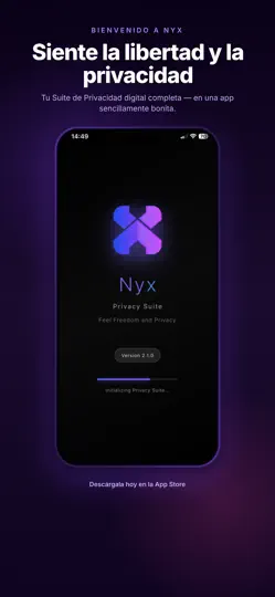 Captura de pantalla de Nyx VPN: Proxy Rápido en iPhone 5
