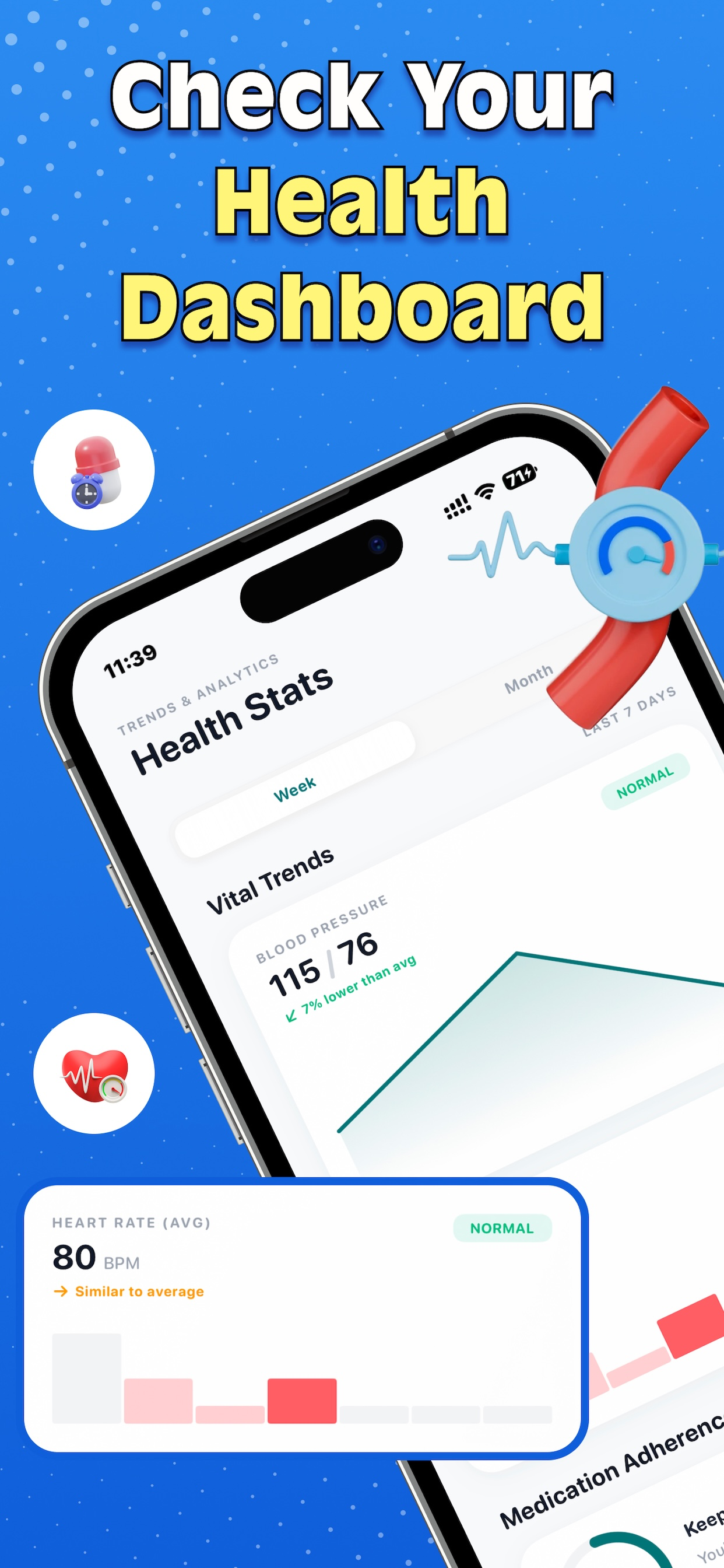 Core+ Health : Health Monitor screenshot 7