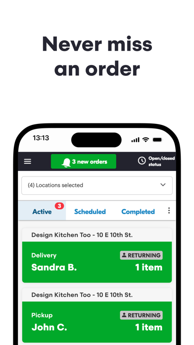 Grubhub for Restaurants Screenshot