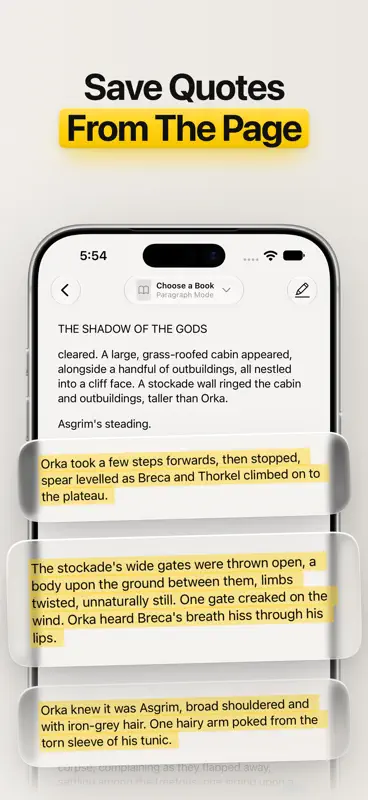 Excerpta: Reading Journal screenshot 2 of 8