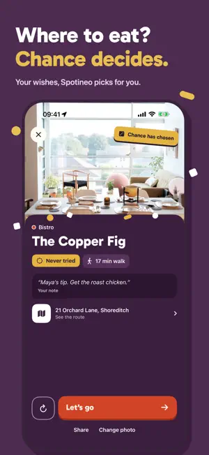 Spotineo: Where to eat? screenshot 1