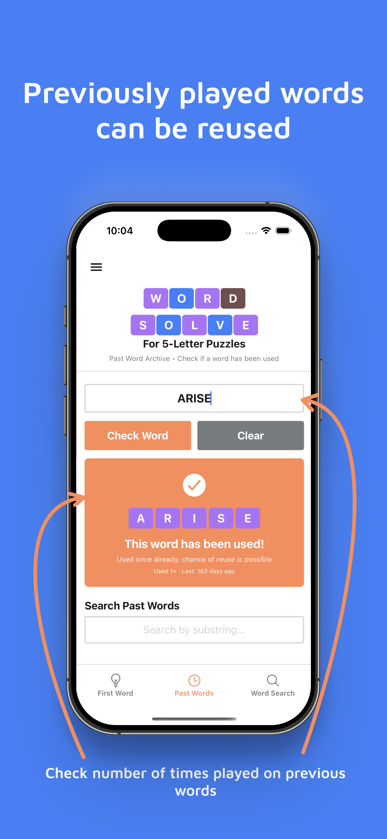 WordSolve for 5-Letter Puzzles screenshot 8