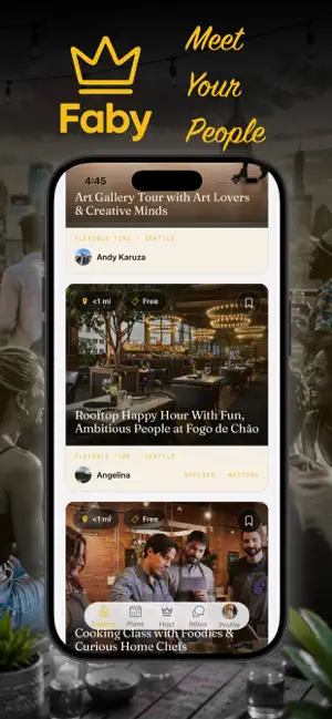 Faby - Meet Your People screenshot 1