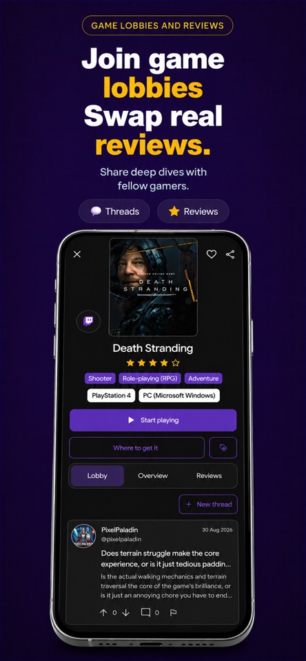 GameRoll: Game Backlog Tracker screenshot 3