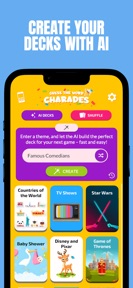 Charades AI - Unlimited Decks screenshot