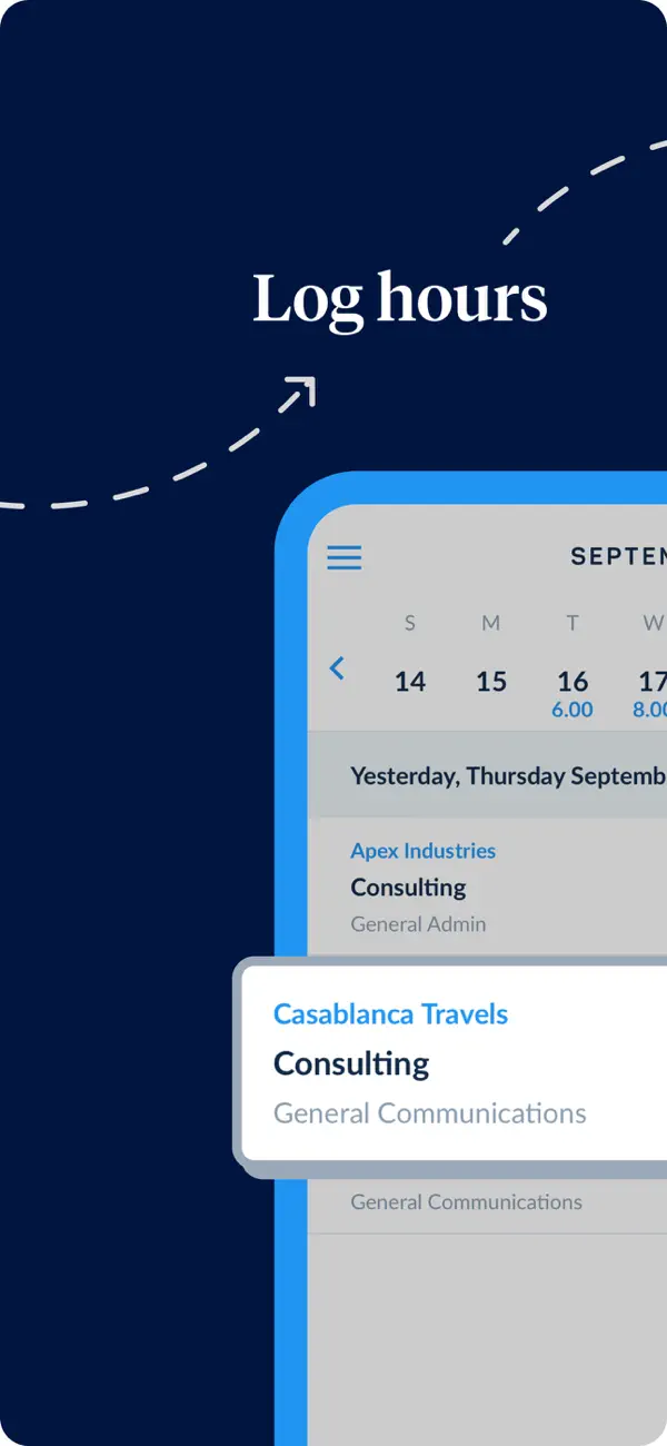 Screenshot #3 pour ClickTime - Time and Expenses