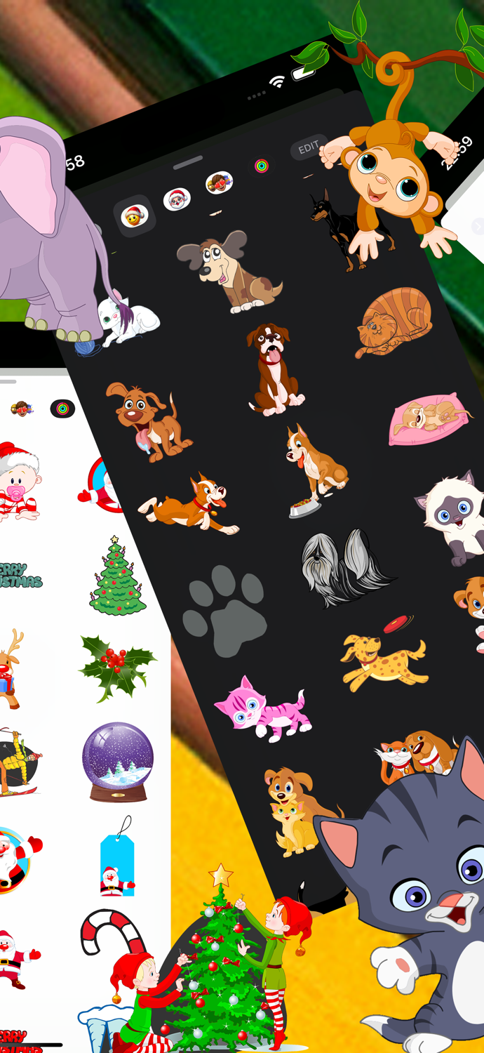 Sticker Emoji Wonderland