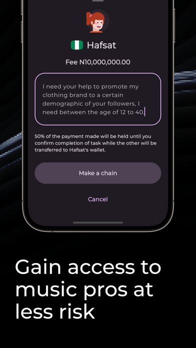 Musikchain Screenshot