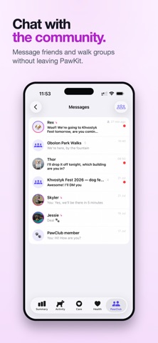 PawKit — Pet Care Journal & AI iPhone screenshot