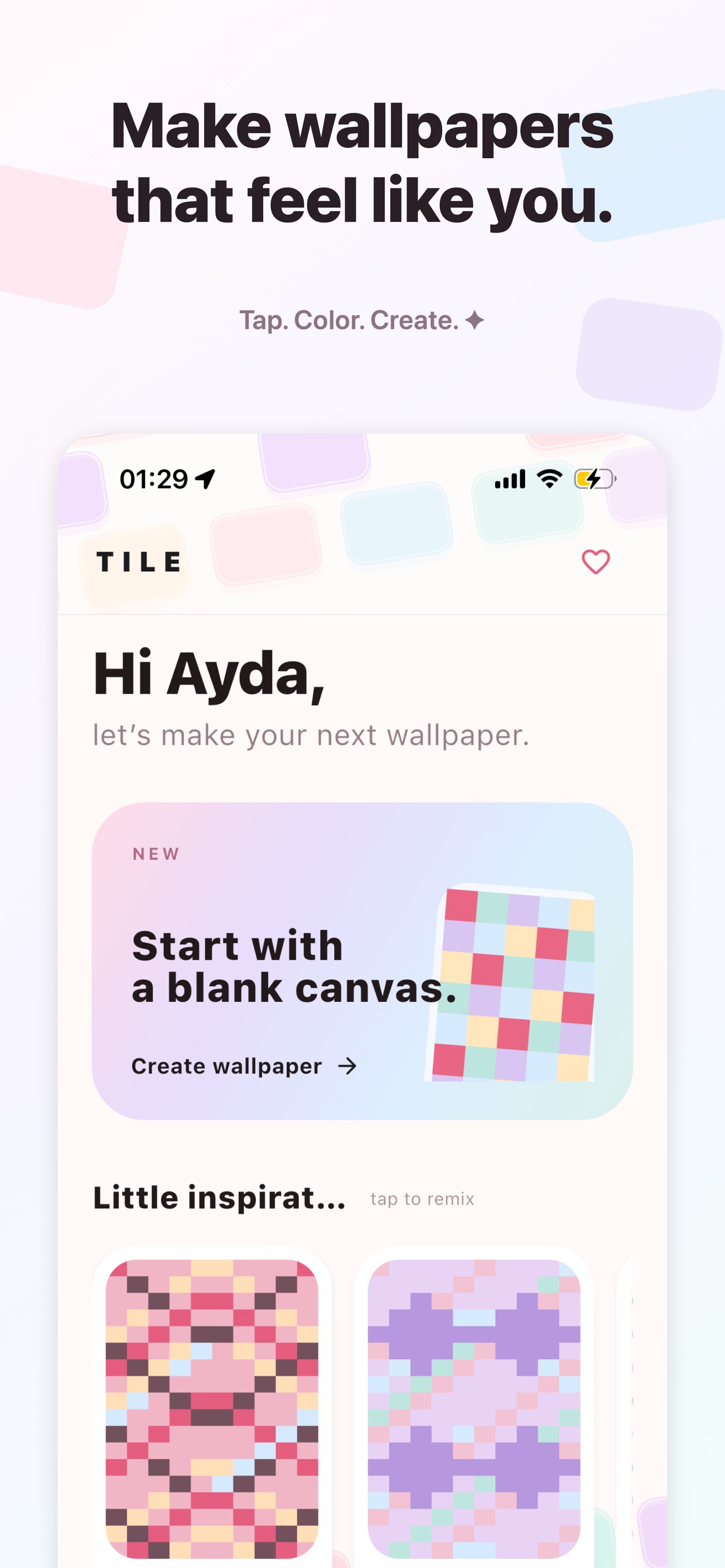 Screenshot 1 of TILE Wallpapers