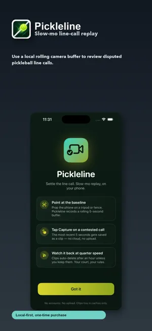 Pickleline screenshot 1