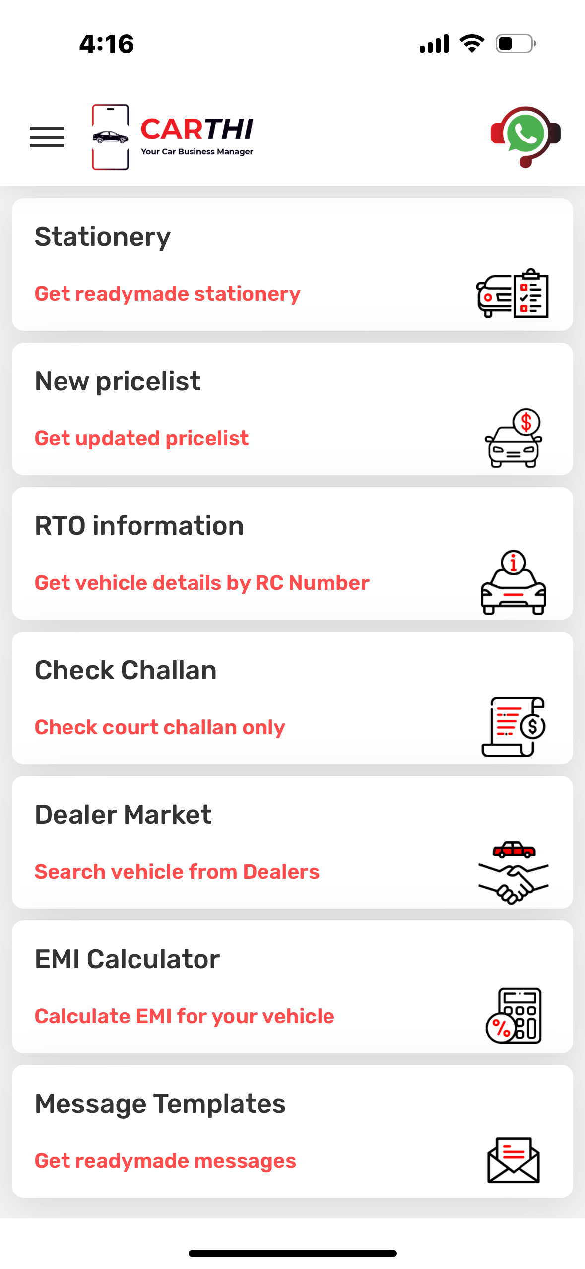 Carthi Dealer screenshot 4