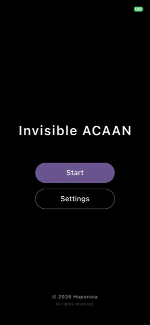 Invisible ACAAN screenshot 1