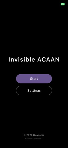 Invisible ACAAN Screenshot 1 of 9