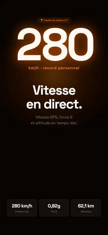 TripRank : Compteur de Vitesse screenshot 1 of 6