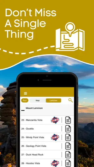 Mount Lemmon GPS Audio Tour screenshot 4
