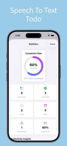 Speech to Text - Voice Todo screenshot
