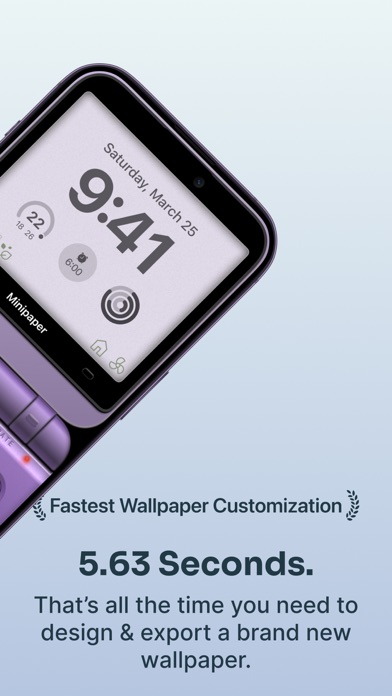 Minipaper: Custom Wallpaper Screenshot