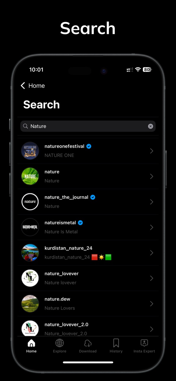 iPhone screenshot