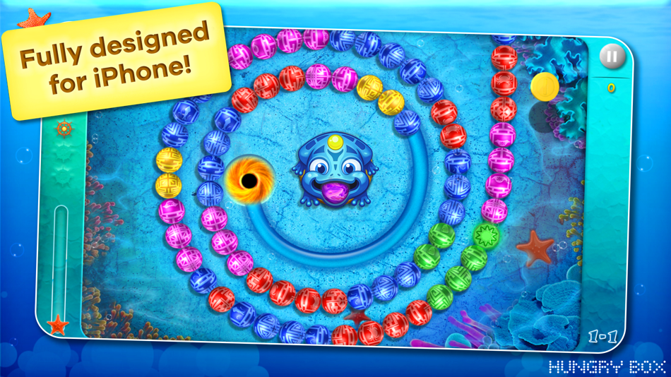 #1. Marble Loops - Bubble Shooter (iOS) Által: 伟 王