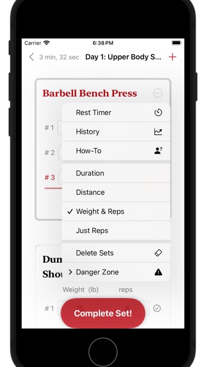 IronIQ: Workout Tracker