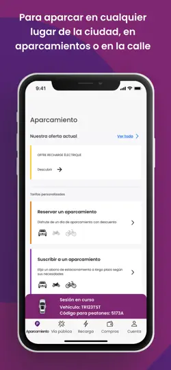 Captura de pantalla de Indigo Neo (ex-OPnGO) en iPhone 1