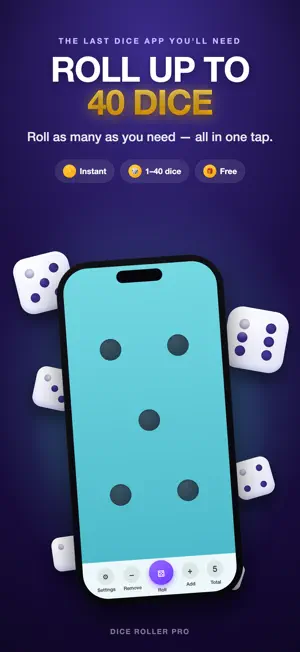 Dice Roller Pro: Tabletop screenshot 1