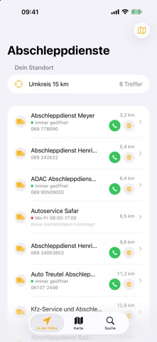 Abschleppdienste Screenshot 1 of 5