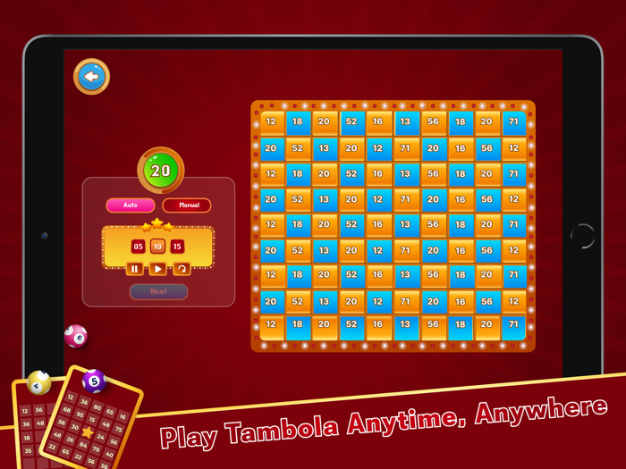 Tambola Housie Game  Bingo 90